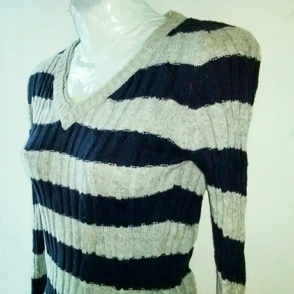 Freedom 2Be Striped Sweater Dress - Picture 2 of 5